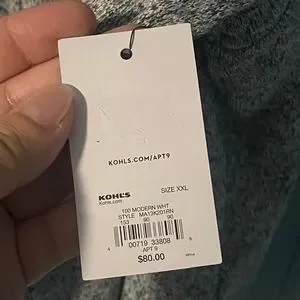 Kohls apt 9 jacket best sale